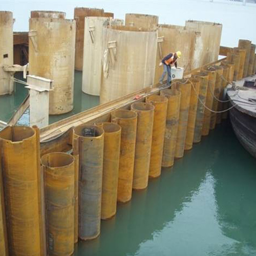 云南钢护筒现场安装