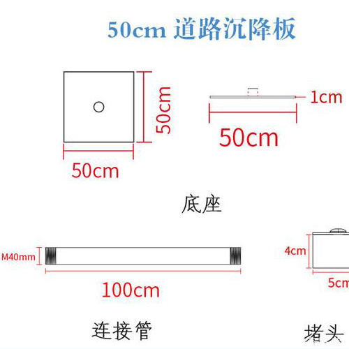 云南沉降板规格型号如何选择？